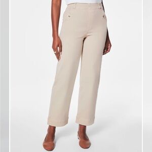 Spanx stretch twill cropped pants